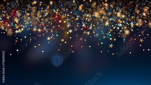 Wallpaper Mural Abstract glitter lights background, blurred bokeh effect Torontodigital.ca