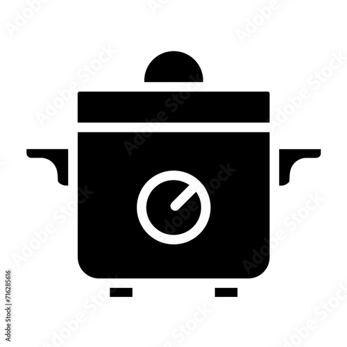 Slow cooker Icon Style