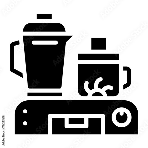 Food processor Icon Style