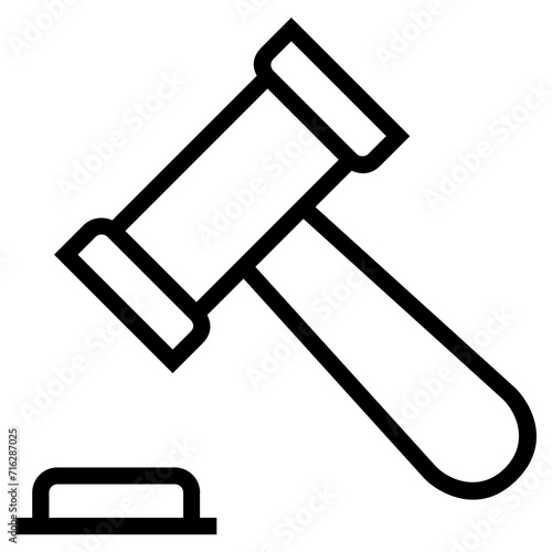 Auction Vector Icon