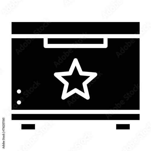 Deep freezer Icon Style