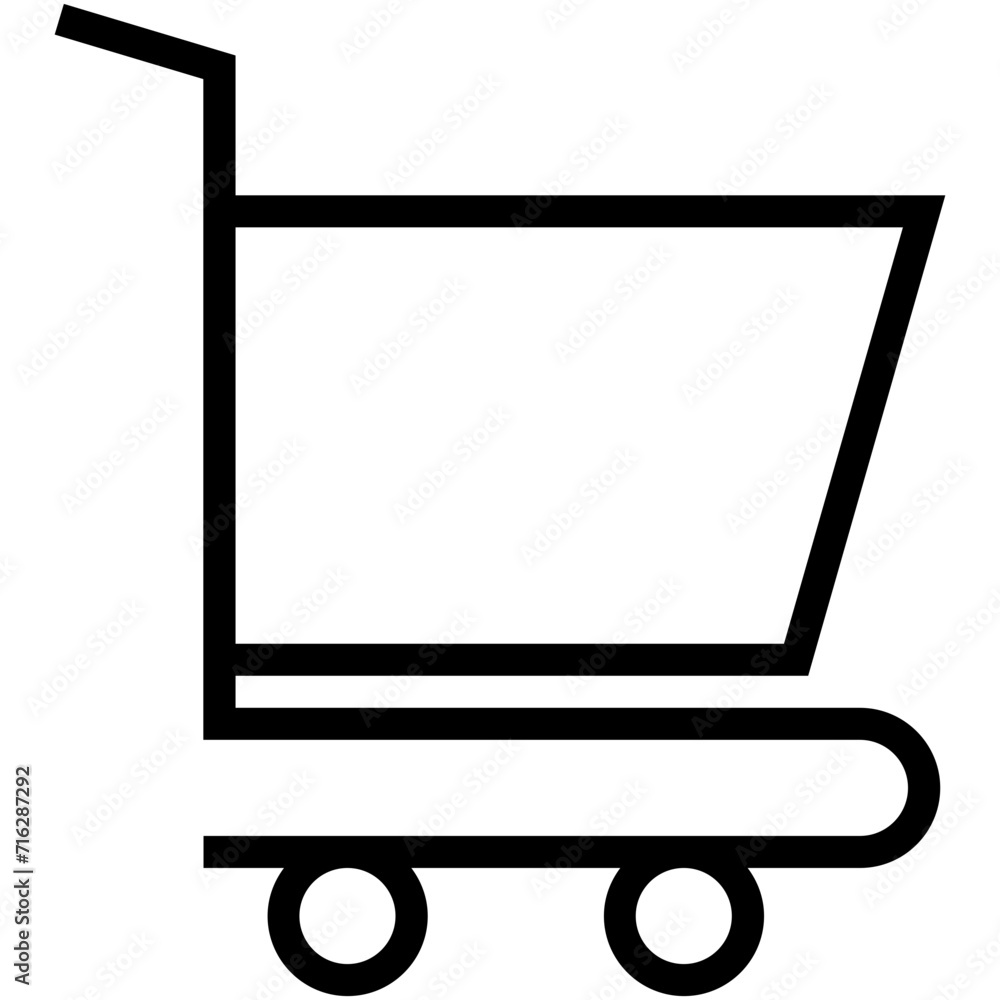 Shopping Cart Vector Icon Shopping Cart Vector Icon