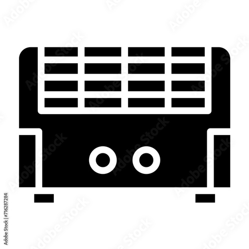 Convection Heater Icon Style