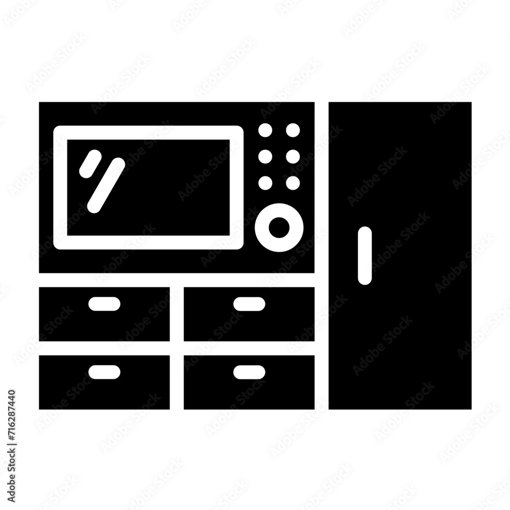 Microwave Drawer Icon Style Microwave Drawer Icon Style