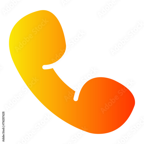 telephone Gradient icon