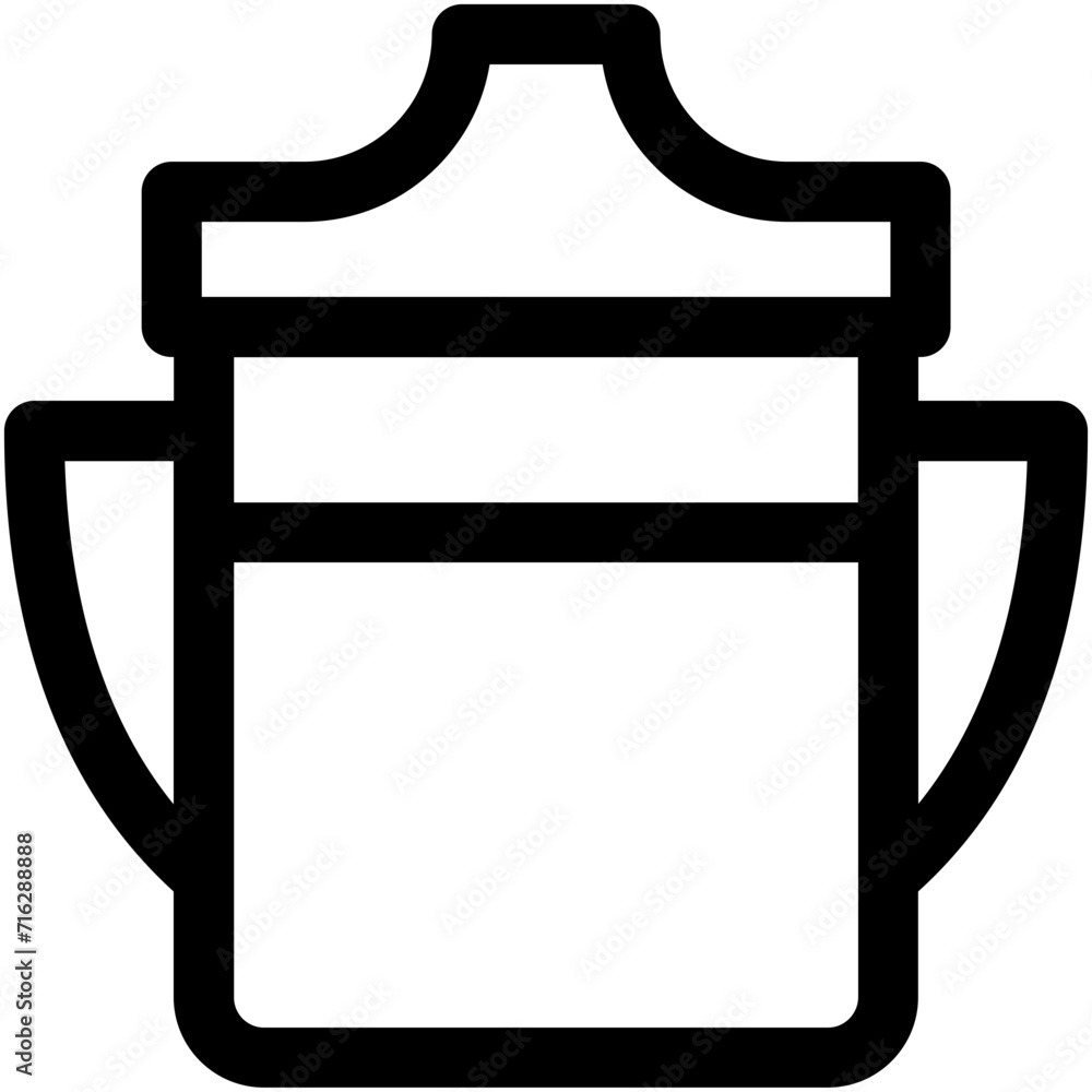 Baby Bottle Vector Icon Baby Bottle Vector Icon