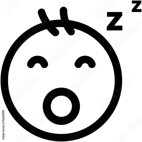 Snoring Vector Icon