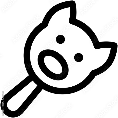 Rattle Vector Icon