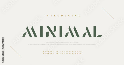 Minimal, abstract technology alphabet tech font. digital space typography vector illustration design 
