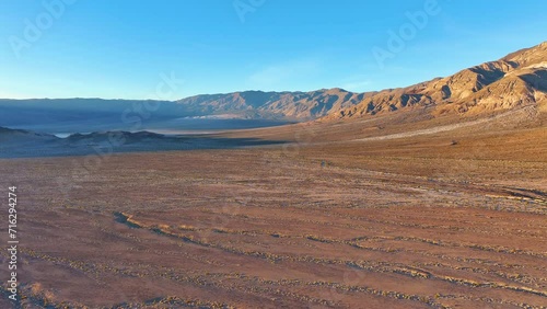 Best Aerial Views Death Valley Sunset