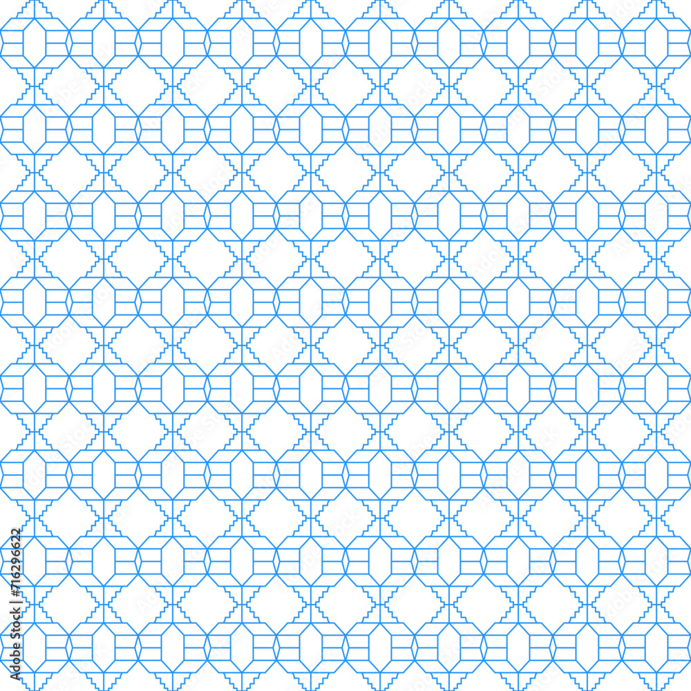 Fototapeta premium Luxury Geometric Ornamental Pattern Texture Background Vector