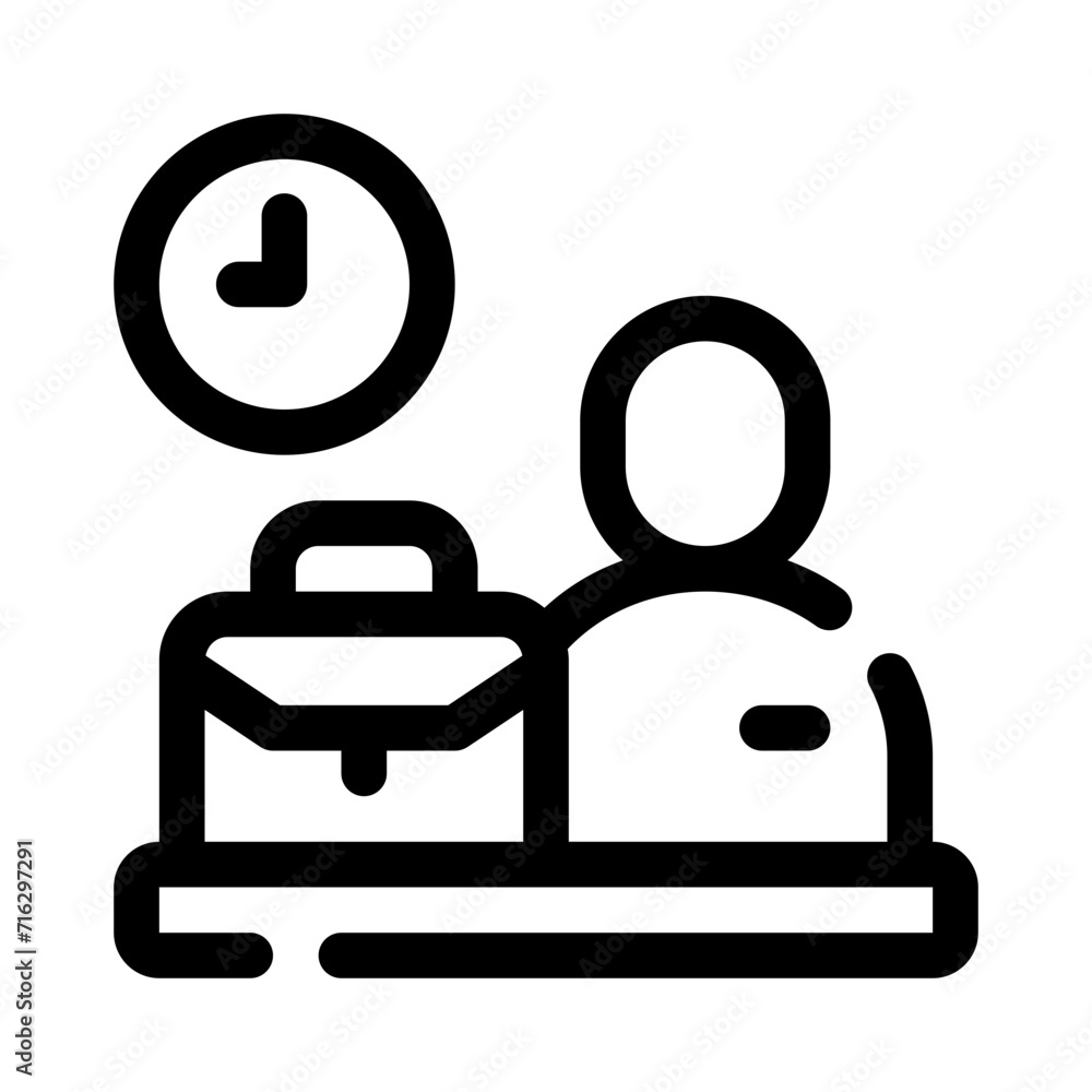 work line icon work line icon