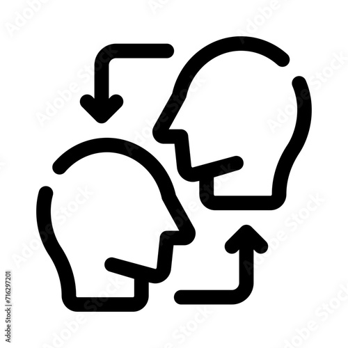 empathy line icon