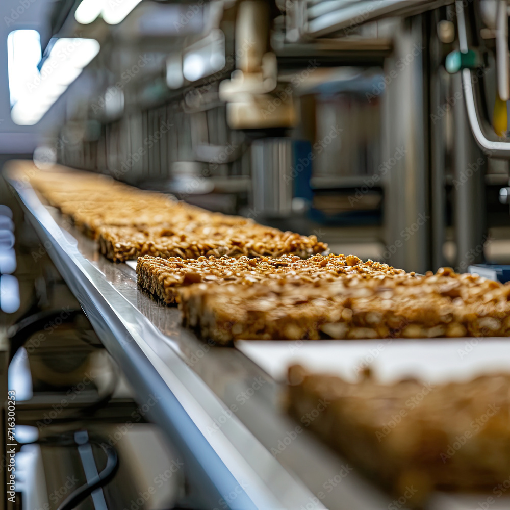 Natural Foods Plant: Granola Bar Forming Line