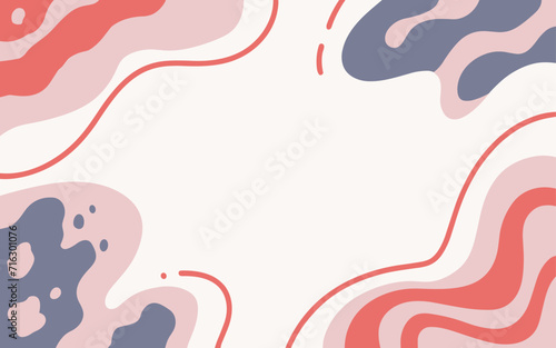 Wallpaper Mural Abstract background poster. Good for fashion fabrics, postcards, email header, wallpaper, banner, events, covers, advertising, and more. Valentine's day, women's day, mother's day background. Torontodigital.ca