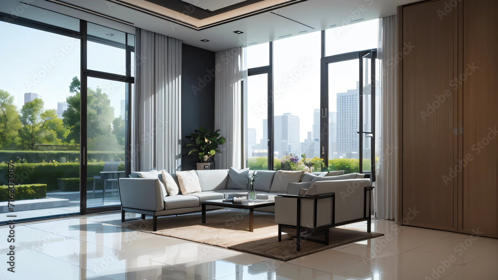 Fototapeta premium modern living room