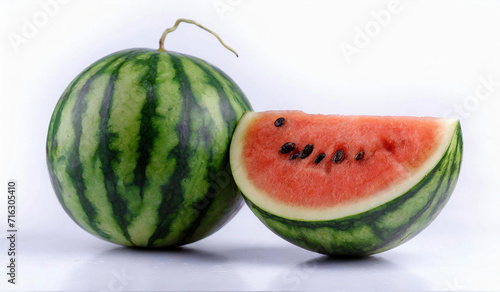 watermelon fruit high resolution images on white background
