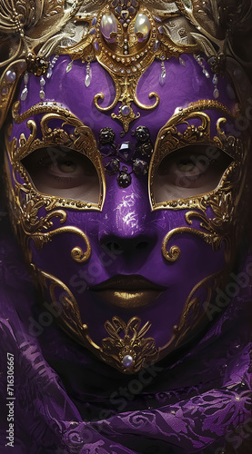 venetian carnival mask.