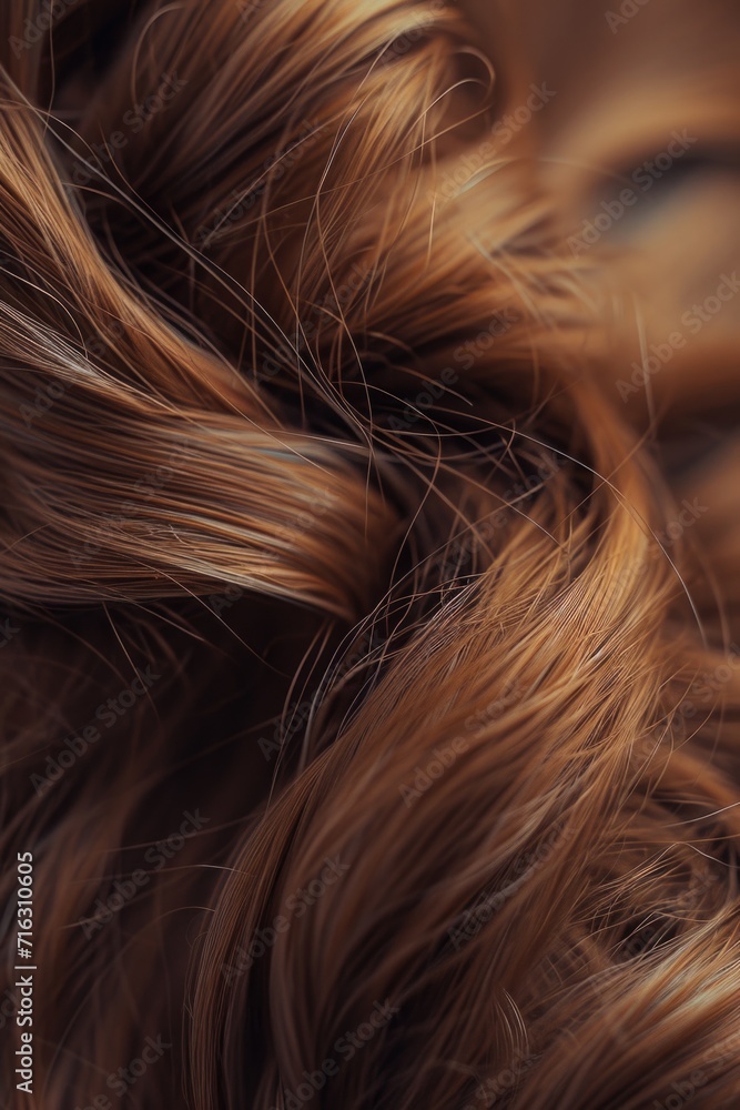 Close-up view of a woman's long hair. Versatile image suitable for beauty, fashion, or haircare concepts Close-up view of a woman's long hair. Versatile image suitable for beauty, fashion, or haircare concepts