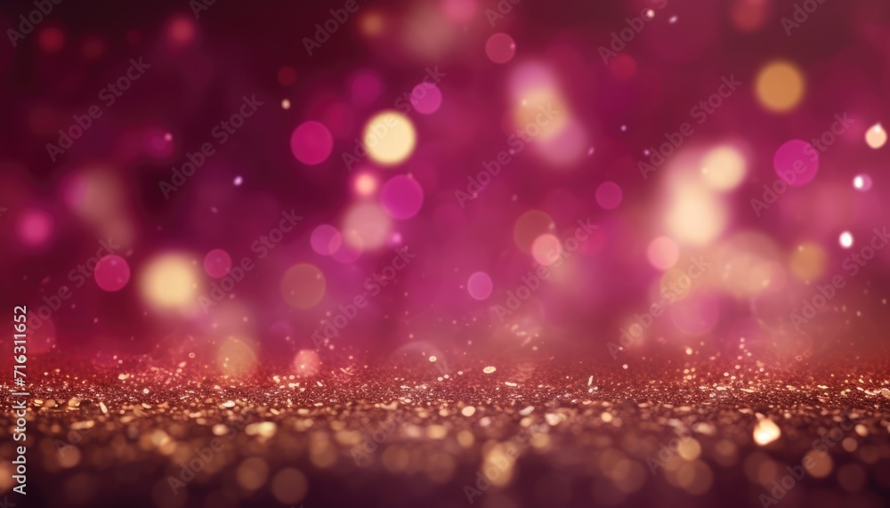 Neon Pink Abstract Sparkles Bokeh Background. Neon Pink Abstract Sparkles Bokeh Background.