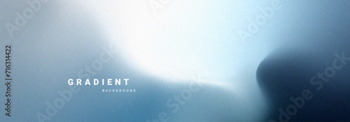 Trendy gradient with noisy textured background photo
