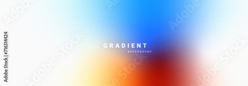 Trendy gradient with noisy textured background