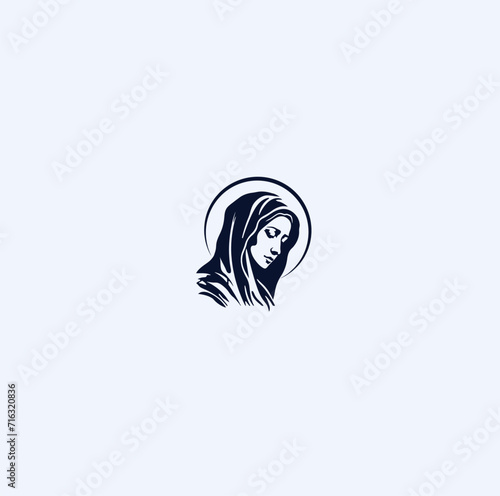 THESE HIGH QUALITY MOTHER MARIA VECTOR FOR USING VARIOUS TYPES OF DESIGN WORKS LIKE T-SHIRT, LOGO, TATTOO AND HOME WALL DESIGN