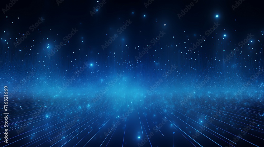 blue particles on a blue background blue particles on a blue background