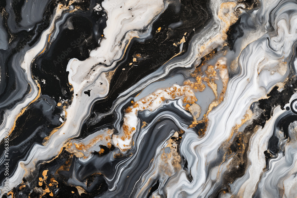 Luxury abstract fluid art painting in alcohol ink technique, mixture of gray and gold paints. marble texture background Luxury abstract fluid art painting in alcohol ink technique, mixture of gray and gold paints. marble texture background