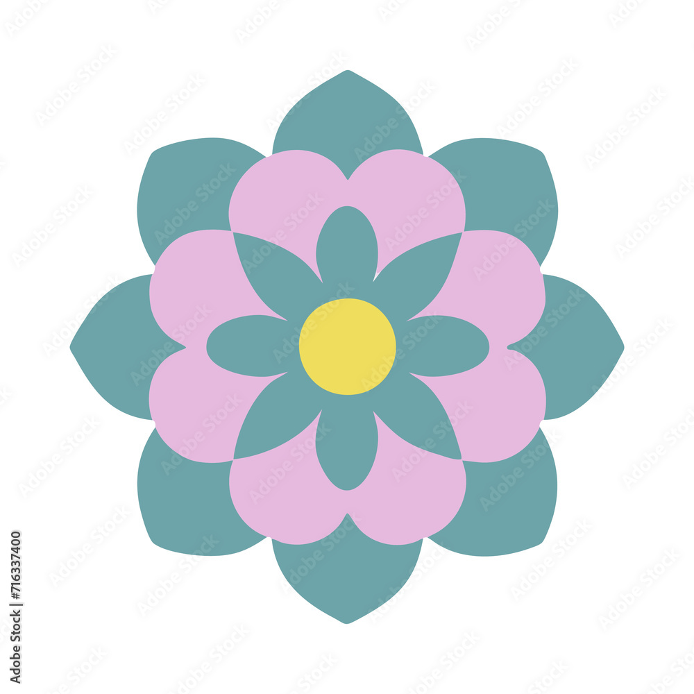 Beautiful flower shape design for various decorations. Beautiful flower shape design for various decorations.