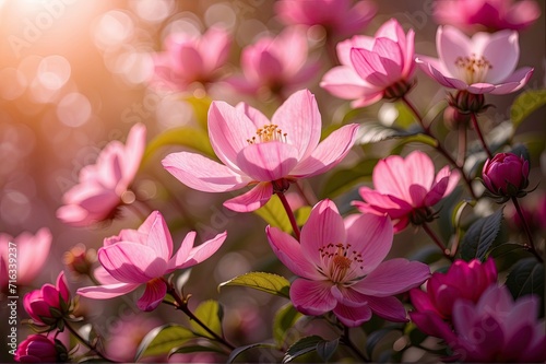 Pink Petal Poetry: A Macro Perspective on Blossoming Beauty