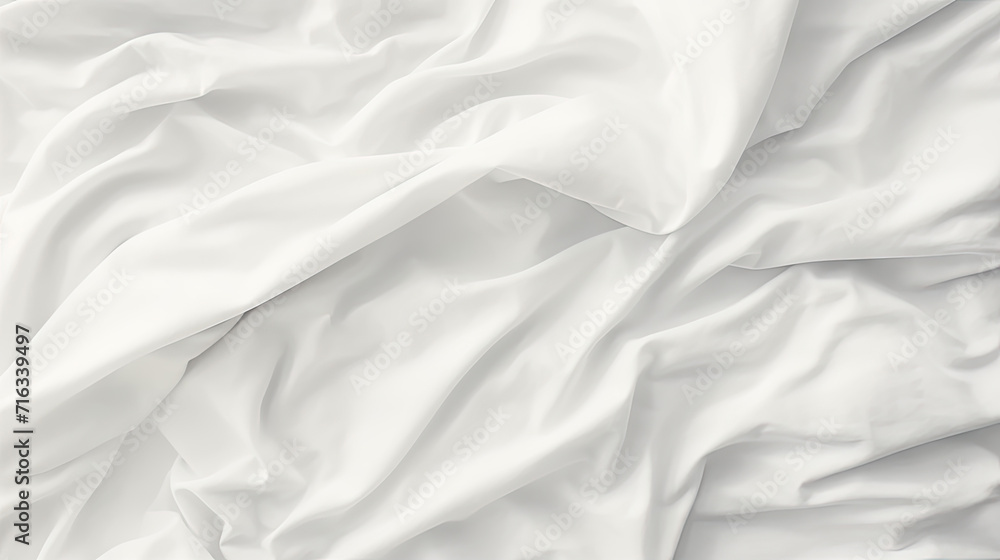 the white sheets of a bed, the white sheets of a bed,