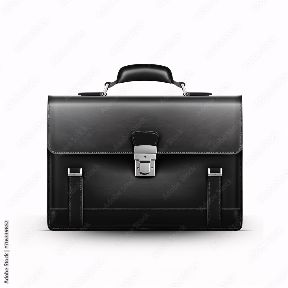 briefcase isolated on a white background briefcase isolated on a white background