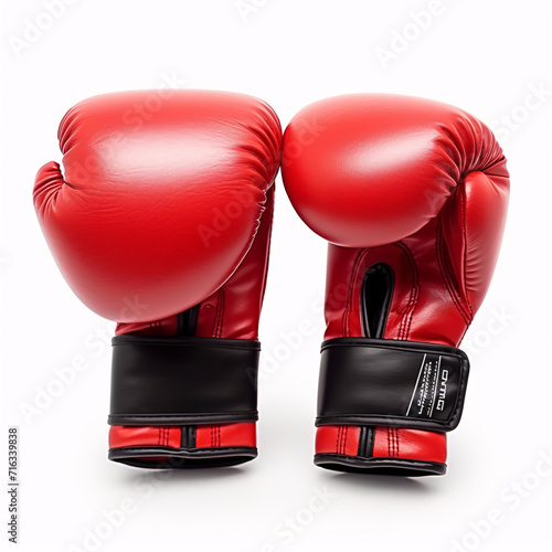 boxing gloves isolated on a white background © Daniel