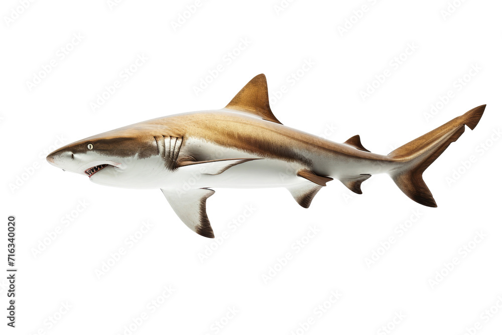 shark isolated on transparent background