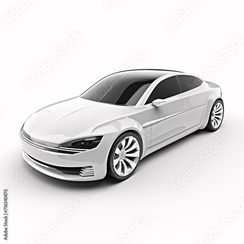 car isolated on a white background