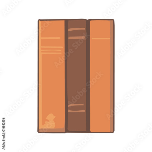 The books are tightly packed