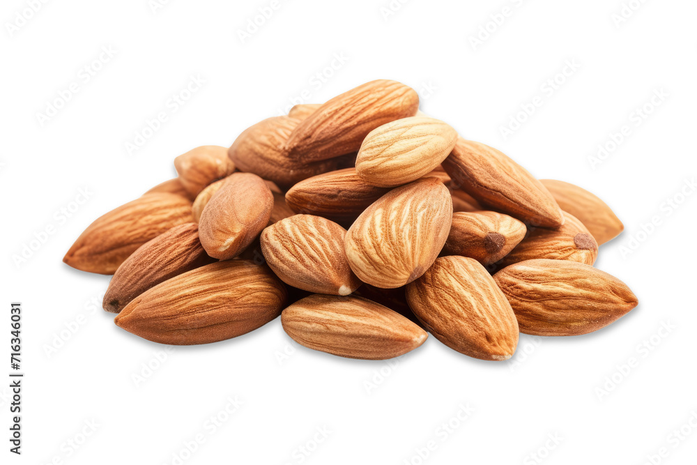almond nuts isolated transparent background almond nuts isolated transparent background