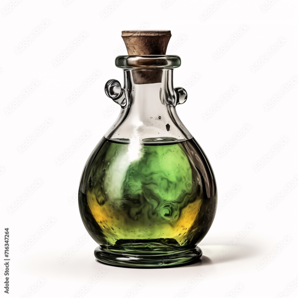 potion isolated on a white background potion isolated on a white background
