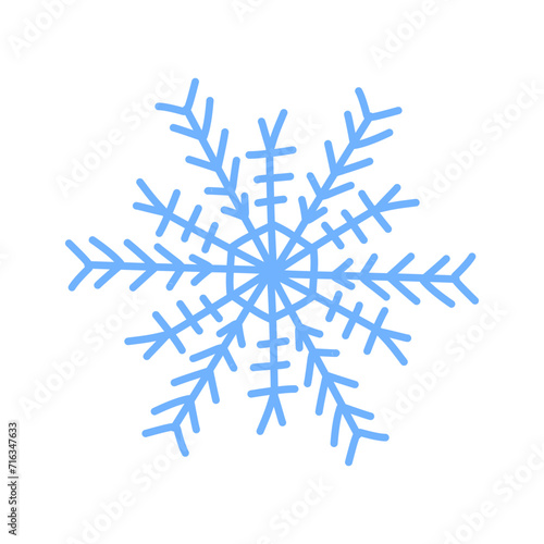Snowflake Doodle Icon