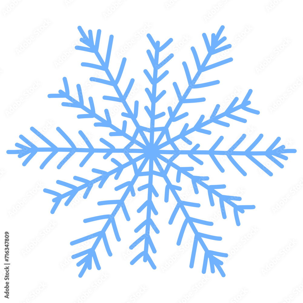 Snowflake Doodle Icon Snowflake Doodle Icon
