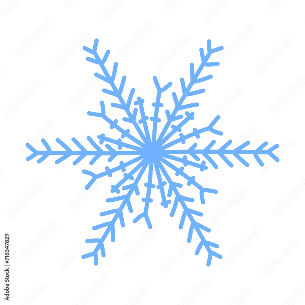 Snowflake Doodle Icon Snowflake Doodle Icon