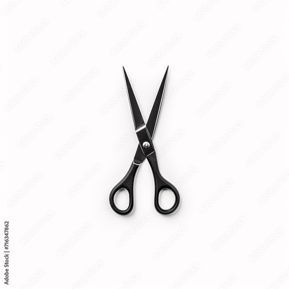 scissors isolated on a white background scissors isolated on a white background
