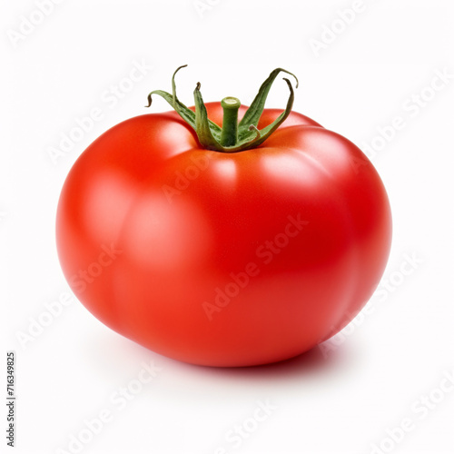 Wallpaper Mural tomato isolated on a white background Torontodigital.ca