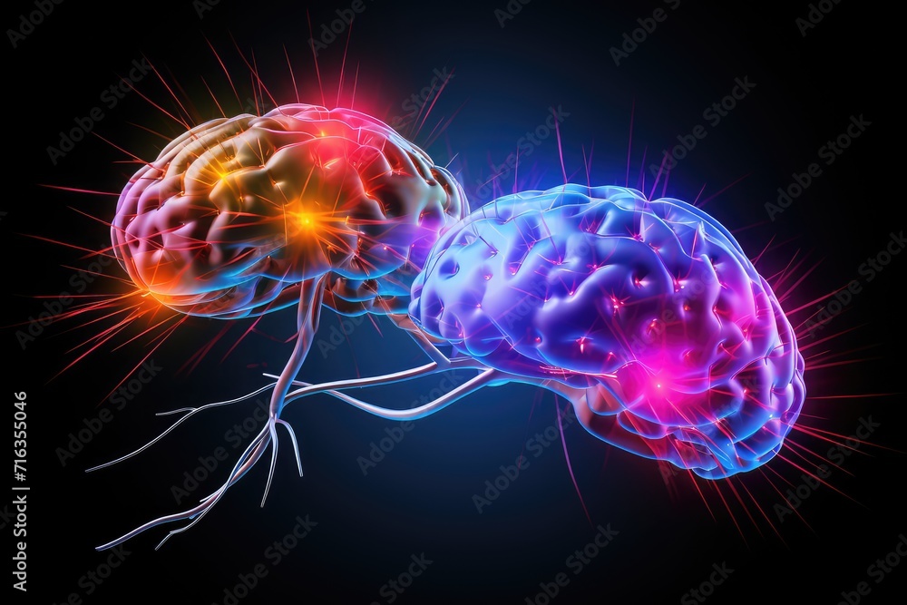 Colorful Human brain anatomy, traumatic brain injury (TBI), brain tumor, epilepsy, stroke treatment therapies brain disfunctions, neurology, mental brain supplements, positron emission tomography Colorful Human brain anatomy, traumatic brain injury (TBI), brain tumor, epilepsy, stroke treatment therapies brain disfunctions, neurology, mental brain supplements, positron emission tomography
