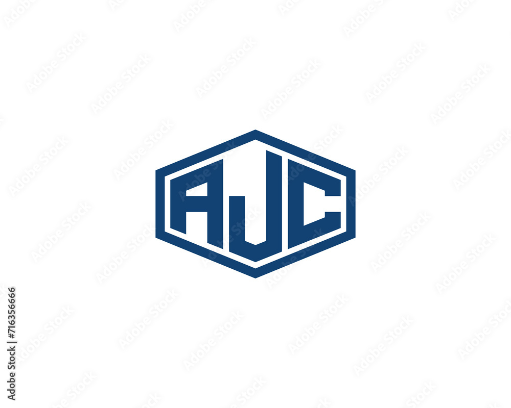 AJC Logo design vector template AJC Logo design vector template