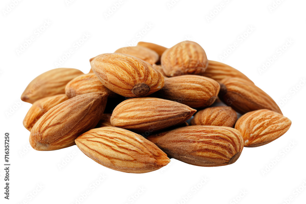 almond nuts isolated transparent background almond nuts isolated transparent background