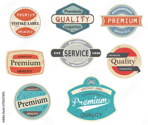  Vintage Labels