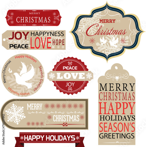 Christmas Labels and Gift Tags