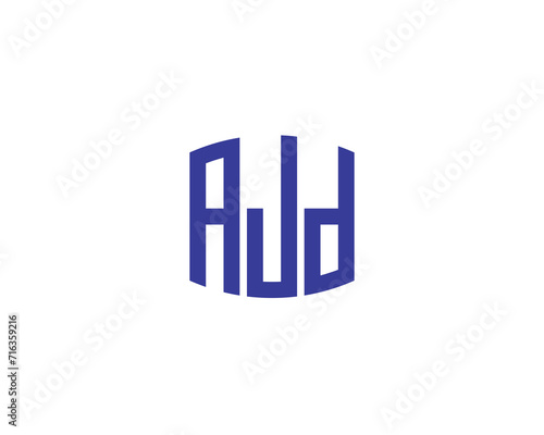 AJD Logo design vector template © xcoolee
